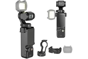 Coyktonty OSMO Pocket 3 Small Auxiliary Light Set, LED Video Light Auxiliary Lighting Filming Light 200 mAh Rechargeable for DJI Pocket 3, with USB Charging