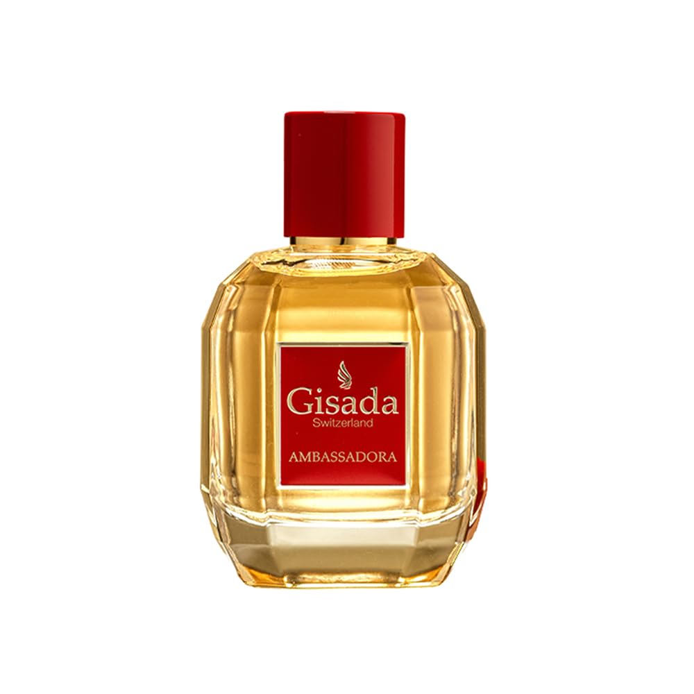 Gisada - Ambassadora | 100ml | Eau de Parfum | Parfüm für Frauen | orientalisch, süß, blumig und sehr lebendiger Frauenduft | Damenparfum |Fruchtig süß & wohlig warm für Sie