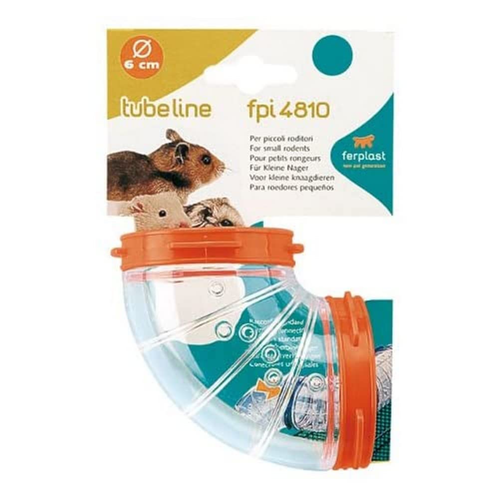 Ferplast Rodent accessories Ferplast Hose FPI 4810 CURVE Mixed Colors curved tunnel