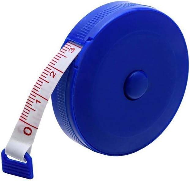 WML 60 Inch 1.5 Meter Soft Roll Tape Measuring Retractable Tape Measure Set Pack