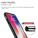 iPhone X Case, Patchworks [Level Silhouette Series] One Piece Triple Material TPU PC with Added Corner Cushion Drop Protection Bumper Frame Case for iPhone X / 10 - Black