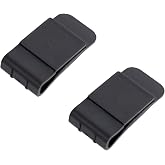 MIMIRACLE Belt Clip for Type-C Version V4 V6 Referee Headset, Helmet Clip | Compatible with Type-C Version of V4Plus V6Pro FBIM Q7 Q8, Helmet Mount Clip, Referee Headset Accessory, 2-Pack