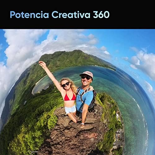 X3 - Action CAM 360 Impermeable con sensores 1/2" de 48 MP, vídeo Active HDR 360 de 5.7K, Foto 360 de 72 MP, Objetivo único 4K, estabilización