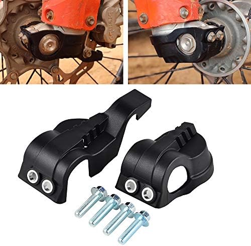 H2Racing Front Fork Shoes Cover Guard Protection Kit for Husqvarna 125-501 FC/TC 2015, KTM 125-501 all models 2016-2018,125-450 XC/XCF/SX/SXF 2015,125-500 all models 2016-2018
