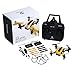 Holy Stone HS150 Bolt Bee Mini Racing Drone RC Quadcopter RTF 2.4GHz 6-Axis Gyro with 50KMH High Speed Headless Mode Wind Resistance Includes Bonus Battery
