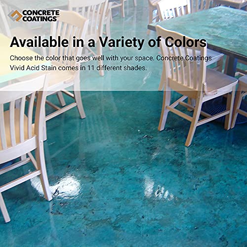 CC Concrete Coatings Vivid Acid Stain For Concrete Turquoise 1Gallon on Galleon Philippines