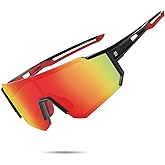 DUCO Polarized Sports Sunglasses for Men Women UV400 Protection Baseball Cycling Running Fishing Sunglasses DC0068