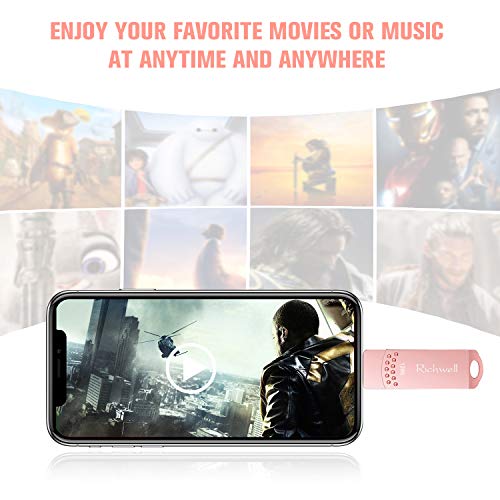 image for USB C Thumb Drive 128GB Photo Stick USB3.0 Flash Drives Memory Stick J