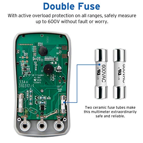 DierCosy Multimeter Test Wire Banana Plug, Digital multimeter Probe Electrical Detection Probe 20A 1000V Household Products