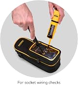 Martindale VT12 Two Pole Voltage and Continuity Tester Yellow view 3