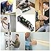 BRILLIFE Laser Leveler Spirit Level Line Lasers Ruler,Gradienter Horizontal Ruler Measure Line Laser 8ft Adjusted Standard & Metric Scale Measure Tape Ruler,[NEW Add 2pcs Tools As Surprise Gift]