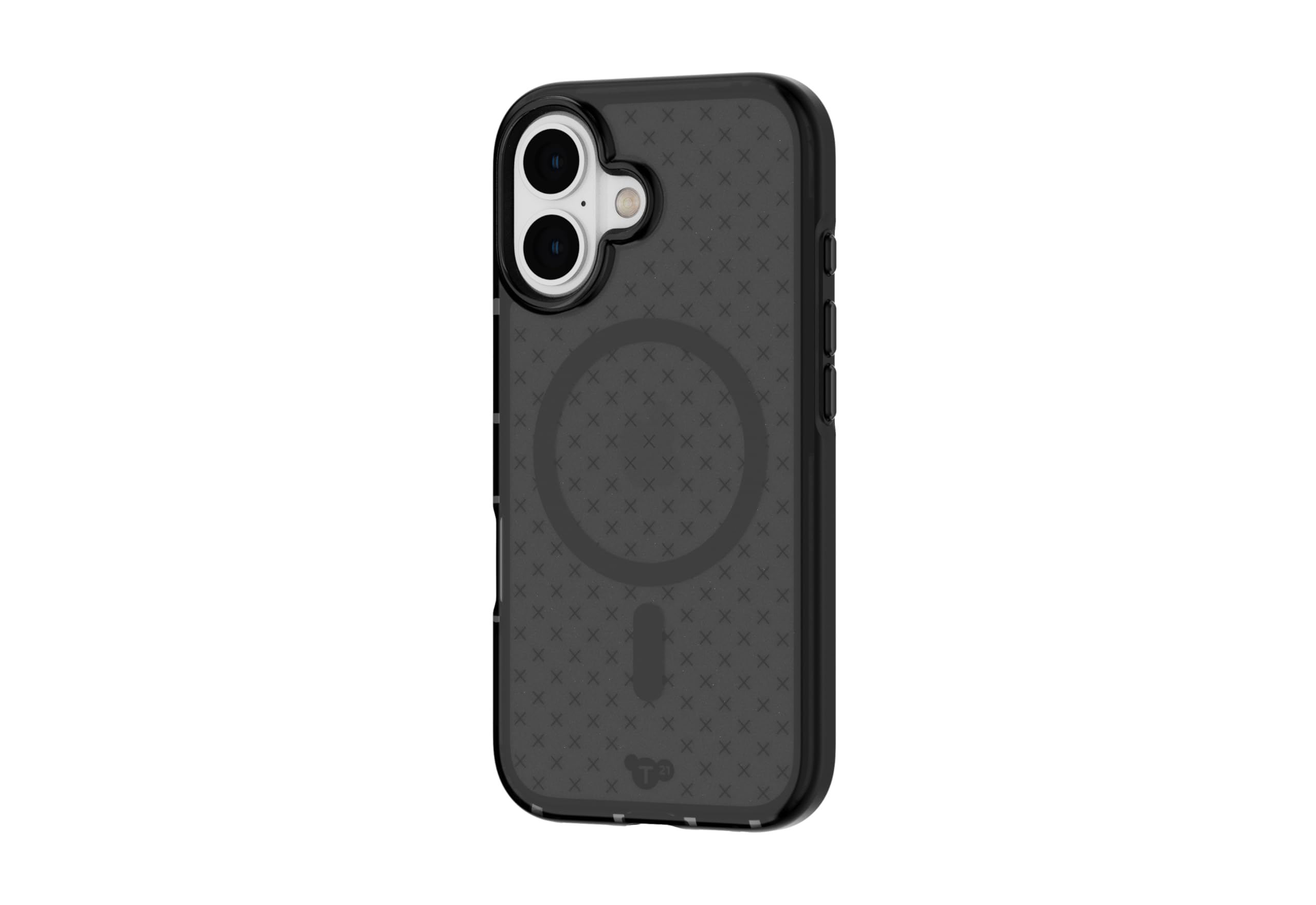 Tech21 EvoCheck for iPhone 16 Compatible with MagSafe - Impact Protection Case - in Smokey Charcoal
