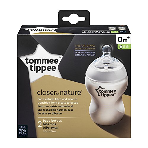 Tommee Tippee Closer to Nature Bottles, 9 Ounce, 2 Count
