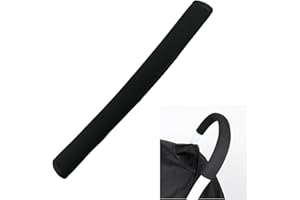 PEIXIONG Universal Stroller Handle Sleeve Cover, Replacement Baby Stroller Handle Pads, Handle Sleeve Cover for Baby Stroller Pushchair, Pushchair Armrest Handle Protector Cover,18.9inch*6.3inch (Black)