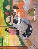 Gauguin Post Impressionist 16 Month Wall Calendar 2019 (Strawberry Calendars 2019) by 