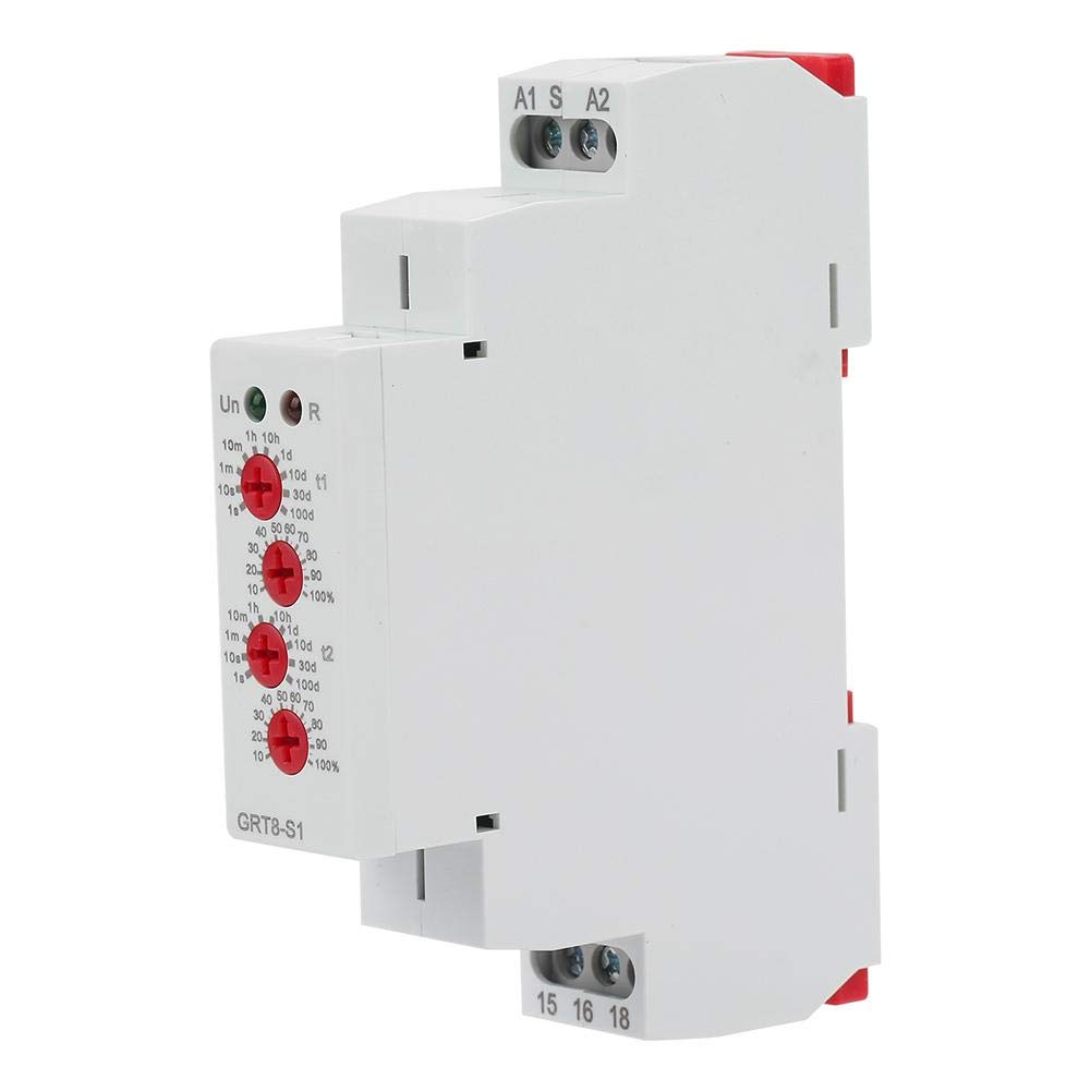 Cycle Timer Relay GRT8S1 AC/DC12240V Mini Asymmetric Cycle Timer ON