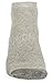 Galiva Men's Cotton Extra Soft Low Cut Cushion Socks - 3 Pairs, Large, Grey