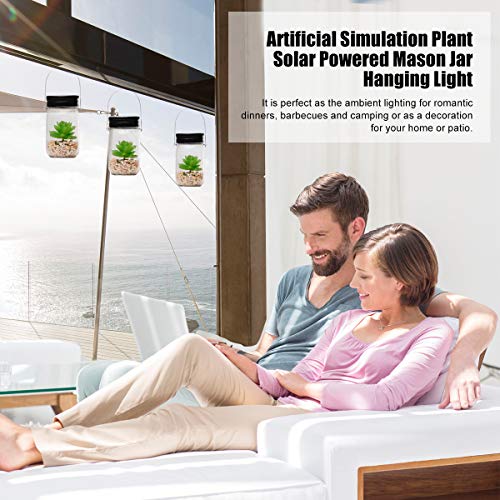 Solar-Powered-Lantern-Mason-Jar-Solar-Lights-Artificial-Succulent-Hanging-Glass-Terrarium-DIY-Kit-Glass-Planter-Solar-LED-For-Outdoor-Garden-Night-Lamp-For-Bedroom-Nursery-Bathroom