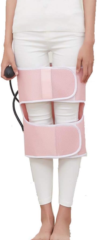 Hcwlxjy Legs Posture Corrector Belt Adjustable Pneumatic Leg Corrector Authentic Bandages to Correct O/X-Type Knock Knee Bowlegs for Children and Adults,Pink,Averagesize