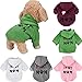 Howstar Pet Clothes,Puppy Hoodie Sweaters Winter Warm Hoodie for Dogs Cats Sweatshirt I Love My Mom Printed Pet Costumes(M, Pink)