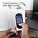 Duteri AI Voice Translator Device Support 106 Languages Two Way Instant Translation，8 Megapixels Camera for Photo Translation, Global WiFi/Hotspot, Record/Text Translator (Support Blutooth Earphone)