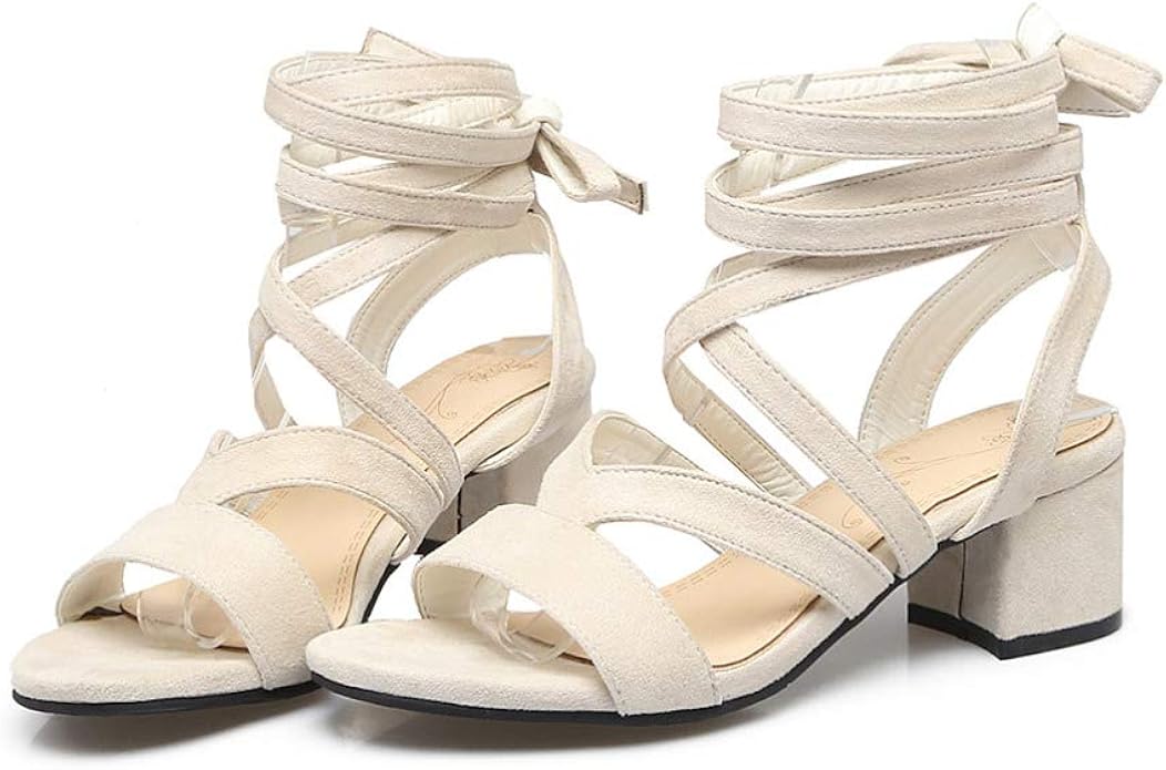 chunky heel sandals amazon