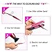 4Pcs Braiding Hair Extensions Jumbo Ombre Braiding Hair Kanekalon Synthetic Twist Braids 24Inch Crochet Braid Hair Extension Light Purple (A56)