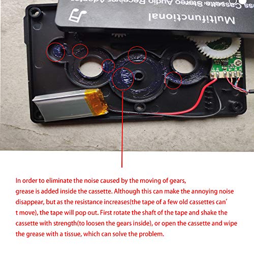 Cassette Adapter Car Bluetooth Audio Receiver Work While Charging