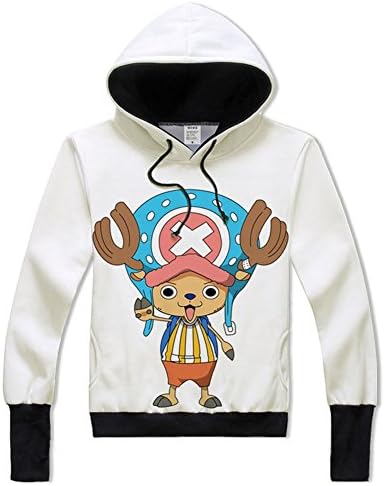 One Piece Tony Chopper Costume Hoodie Hoody Coat Women Men Teens