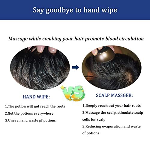 Scalp Applicator Comb,Scalp Massager Hair Growth for Hair Scalp Treatment and Growth, Fluid Comb