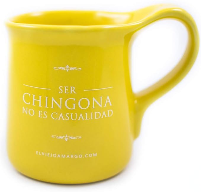 Taza: Ser chingona no es casualidad | Taza original de El Viejo Amargo