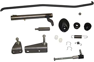 Crown Automotive 5360104K Clutch Linkage Kit Transmission and Transaxle - Manual, black, silver