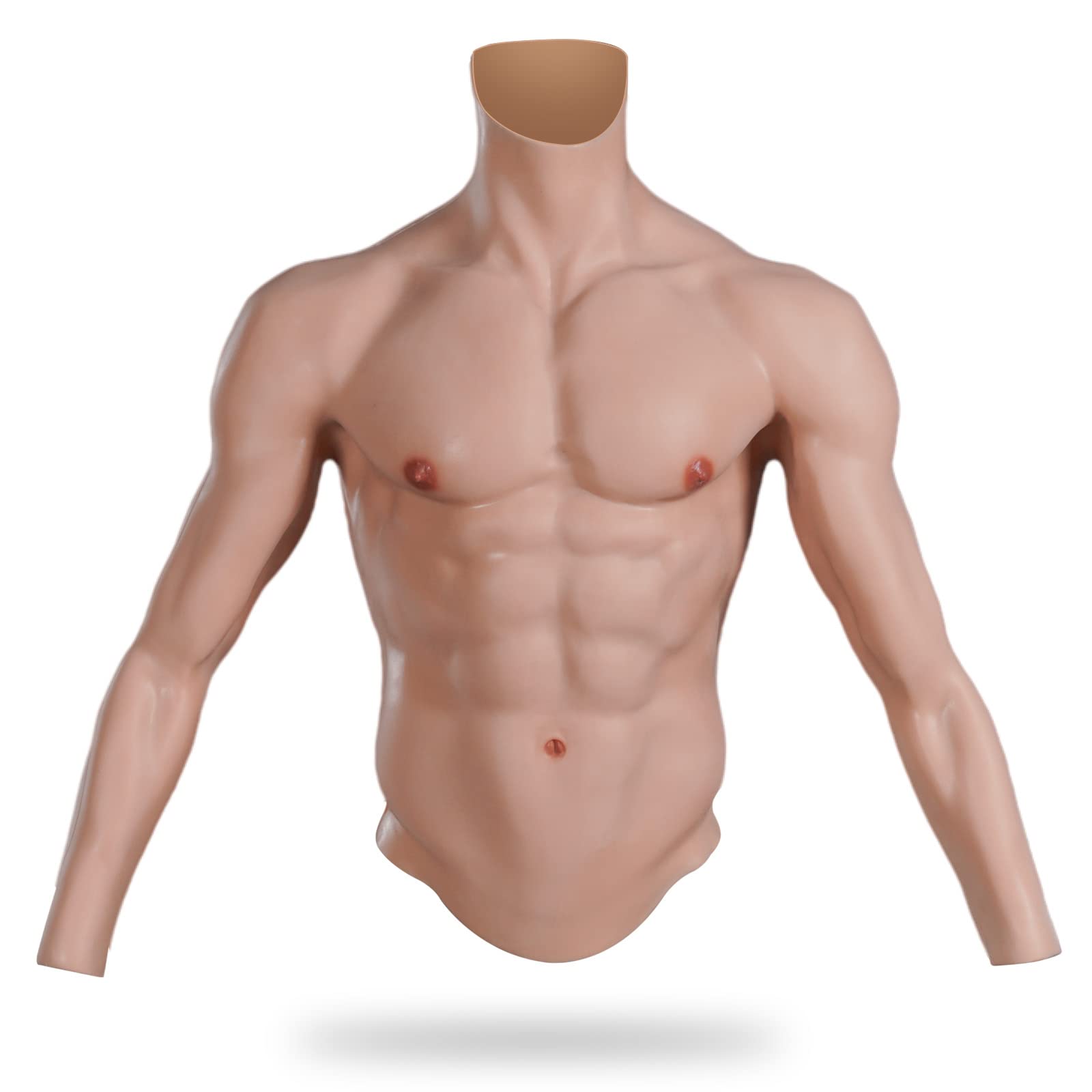 Female To Male Silicone Pectoral Muscles Cosplay Abs main image 0