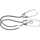 Medline MDS9750 Teaching/Training Stethoscopes, Black