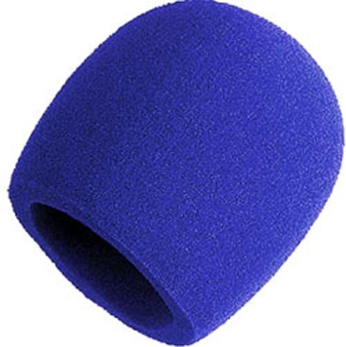 Shure A58WS-BLU Foam Windscreen For All Shure Ball Type Microphones, Blue