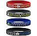 Inkstone Inspirational Bracelets | Anything is Possible, Success, Dreams, Opportunity | Durable | Pack of 12, Encouraging Gifts for Family and Employee