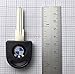 ihave BLANK KEY for BMW E21 E12 E30 E24 E28 SERIES 3 5 7 M3 M5 BLACK Pair