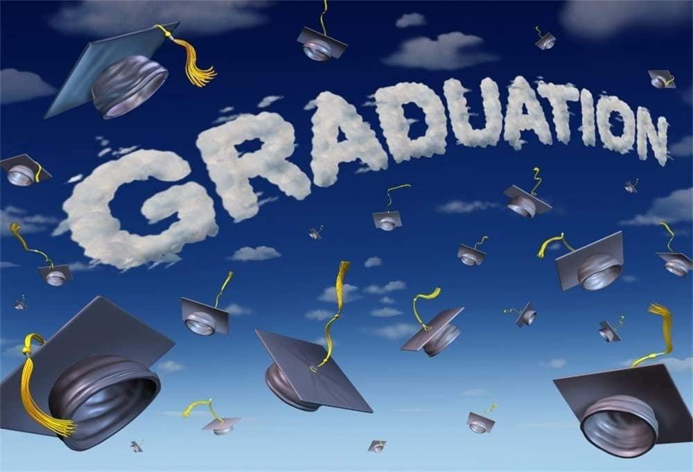 9x6ft High School University Graduation Backdrops for Amazon.co.uk