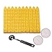 Aokbean 10pcs Colors Flower Antique Carved Wax Sealing Sticks for Retro Vintage Wax Seal Stamp Without Wick (Gold)