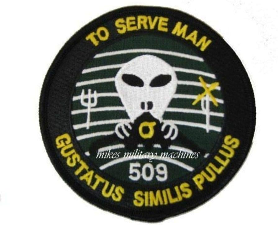 Amazon Com 4 Area 51 Usaf Patch Air Force Black Ops Stealth B 2 509th To Serve Man Aviation Arts Crafts Sewing