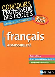Français, admissibilité