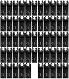 HOTBEST 50 Pcs Oscillating Multitool Saw Blades Wood Universal Pro for Multi Tool All Purpose Tool,Fit Dewalt Porter Cable Rockwell Makita Black & Decker Fein Multimaster Ridgid Craftsman Chicago