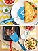 Starpack 'Flex & Flip' Flexible Silicone Turner Spatula Set (3 Pcs) - High Heat Resistant Spatulas for Cooking Egg 600°F - Silicone Pancake Turner Spatula, LFGB Grade Non Stick Rubber Kitchen Utensils