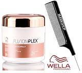 Wella FUSION PLEX Intense Repair Mask (with Sleek Steel Pin Tail Comb) (5 oz / 150 ml)