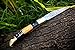 DKC Knives (14 5/18) Sale DKC-53 Blonde Squire Damascus Folding Laguiole Pocket Knife 4.5