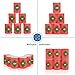 12Pcs Kids Soft EVA Target,Gun Shooting Game Children Garden Target Toy,Suitable for Target Practice,2.44 x 1.65 Inch