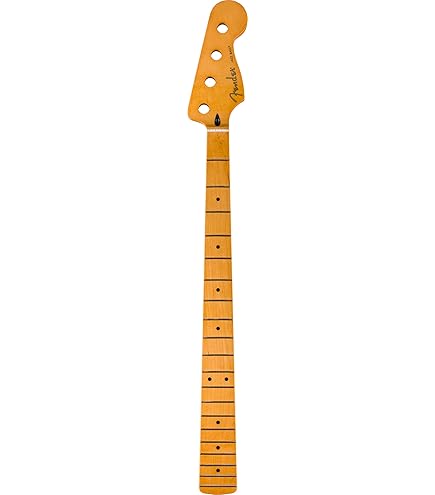 Amazon.com: Satin Roasted Maple Jazz Bass® Neck, 20 Jumbo Frets