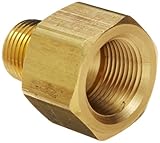 Dixon RA6F4M Brass Pipe and Welding Fitting, Threaded Reducer Adapter, 3/4