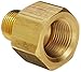 Dixon RA6F4M Brass Pipe and Welding Fitting, Threaded Reducer Adapter, 3/4