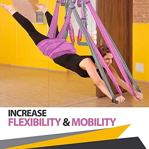 YOGA SWING PRO Premium Aerial Hammock Anti gravity Yoga Swing Kit